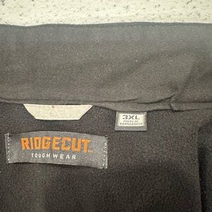 Ridgecut Black Fleece Jacket 3XL